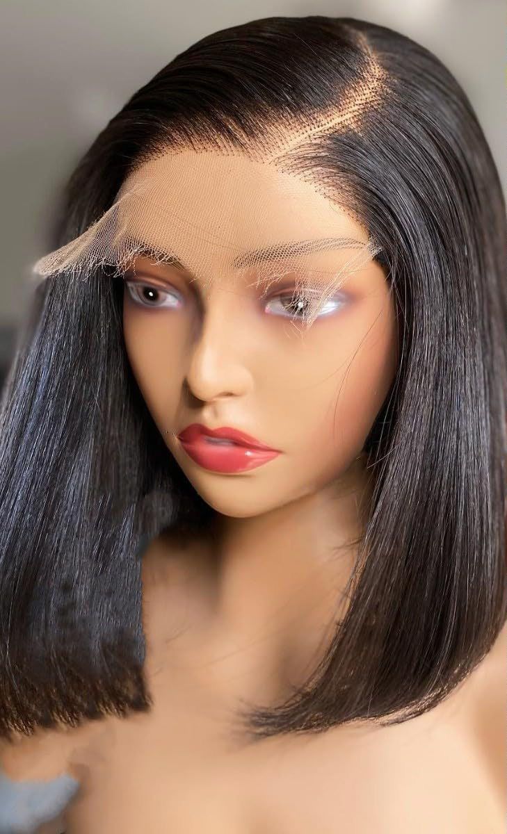 Perruque vietnamienne BOB avec cordon invisible